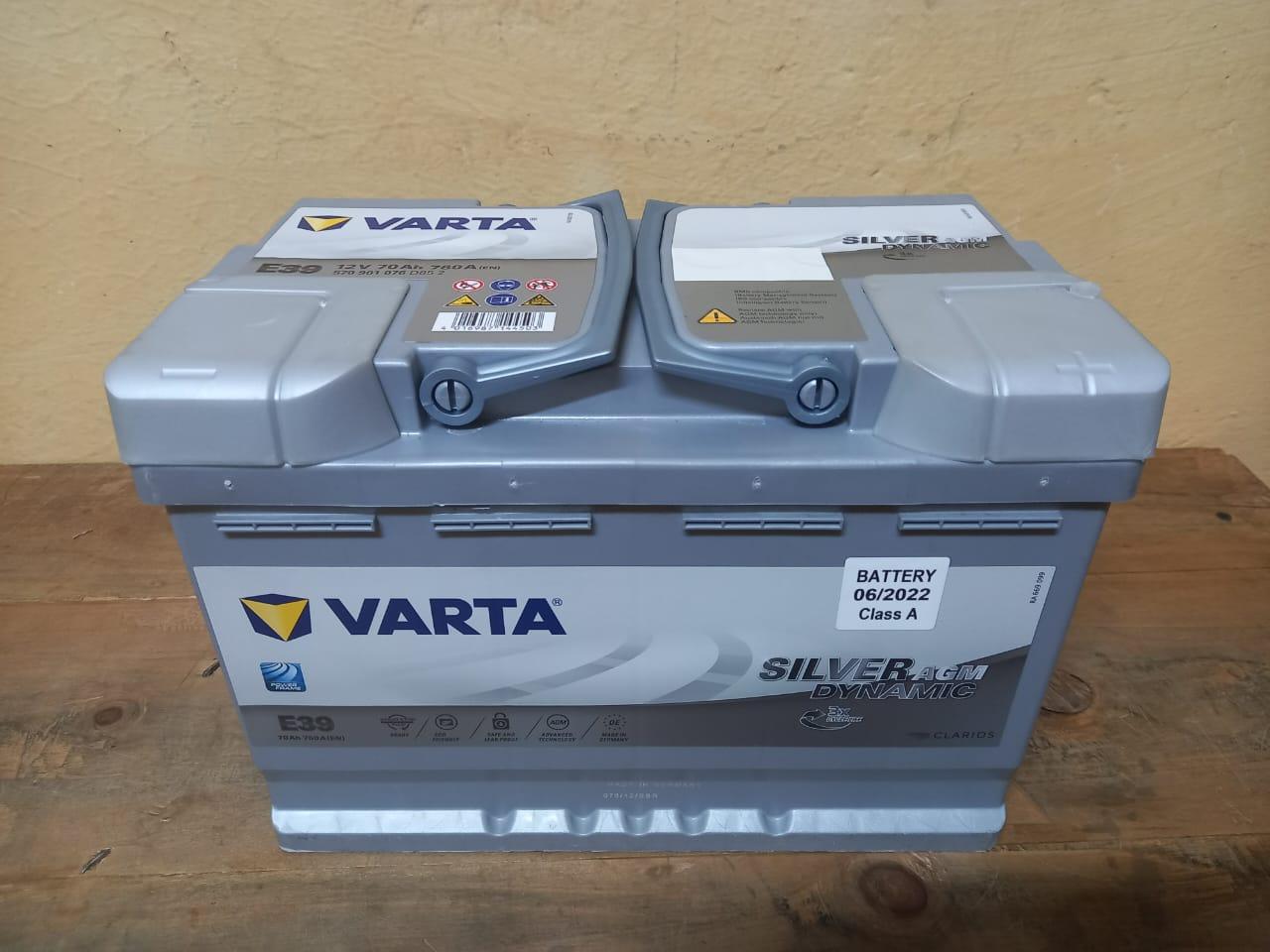 Varta DIN 70 AGM Car Battery - Fandsap Enterprises